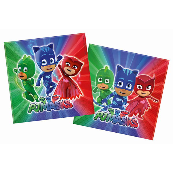 ΧΑΡΤΟΠΕΤΣΕΤΕΣ PJ MASKS 20ΤΜΧ