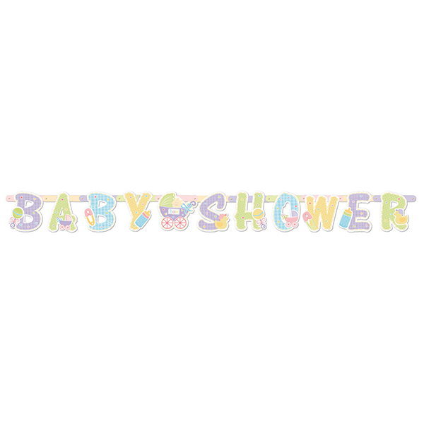 LETTER BANNER BABY SHOWER 