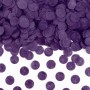 CONFETTI ΣΤΡΟΓΓΥΛΟ ΜΩΒ 15GR  1,6CM