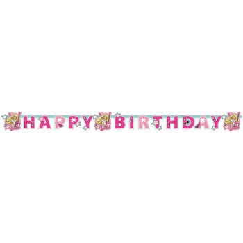 LETTER BANNER H.BIRTHDAY BARBIE POPSTAR 1ΤΜΧ