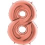 FOIL S/S ΑΡΙΘΜΟΣ 8 ROSE GOLD