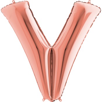 FOIL S/S ΓΡΑΜΜΑ V ROSE GOLD