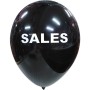 LATEX 12'' ΤΥΠΩΜΕΝΑ SALES (ΜΑΥΡΟ ΜΠΑΛΟΝΙ_ΛΕΥΚΟ ΤΥΠΩΜΑ) 6ΤΕΜ