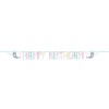 LETTER BANNER ΦΑΛΑΙΝΑ HAPPY BIRTHDAY NARWHAL