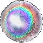 FOIL 18'' GLITTER ΣΤΡΟΓΓΥΛΟ ΑΣΗΜΙ 