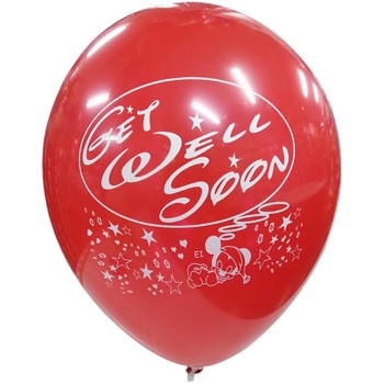  LATEX 12'' GET WELL SOON 6ΤΕΜ
