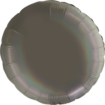 FOIL 36'' ΣΤΡΟΓΓΥΛΟ RAINBOW PLATINUM ΓΚΡΙ