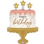  FOIL S/S ΤΟΥΡΤΑ ΓΕΝΕΘΛΙΩΝ CAKE CONFETTI