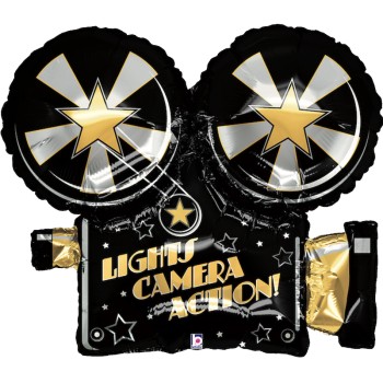  FOIL S/S ΚΙΝΗΜΑΤΟΓΡΑΦΙΚΗ ΚΑΜΕΡΑ LIGHTS CAMERA ACTION