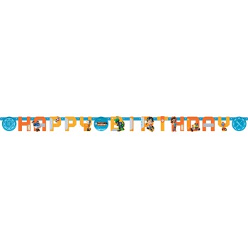 LETTER BANNER HAPPY BIRTHDAY RUSTY RIVETS