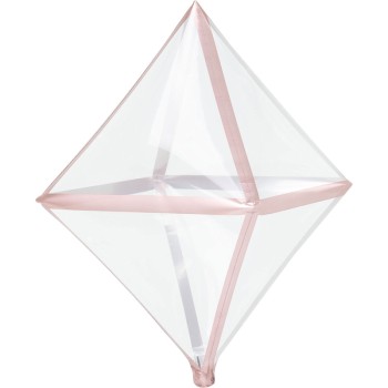 FOIL ANGLEZ ΔΙΑΦΑΝΟ ΜΕ ROSE GOLD ΜΠΟΡΝΤΟΥΡΑ