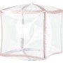 FOIL CUBEZ ΔΙΑΦΑΝΟ ΜΕ ROSE GOLD ΜΠΟΡΝΤΟΥΡΑ