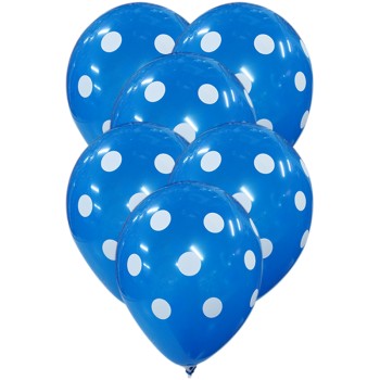 LATEX 12'' ΜΠΛΕ ΤΥΠΩΜΕΝΟ ΠΟΥΑ 6TEM