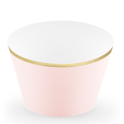 ΧΑΡΤΟΝΙ ΓΙΑ CUPCAKE ΣΟΜΟΝ ΜΕ ΧΡΥΣΗ ΜΠΟΡΝΤΟΥΡΑ 6TMX