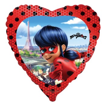 FOIL 18'' ΚΑΡΔΙΑ MIRACULOUS LADYBUG Προσφορά!