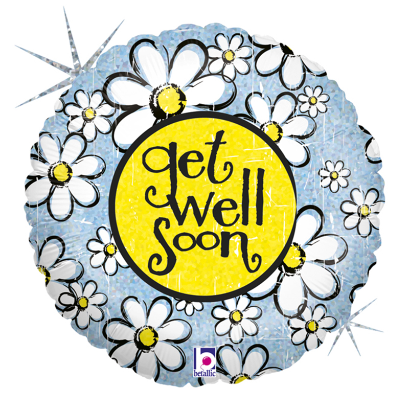  FOIL 18'' GET WELL SOON ΜΑΡΓΑΡΙΤΕΣ