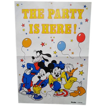 ΑΦΙΣΣΑ THE PARTY IS HERE DISNEY