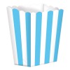 ΧΑΡΤΙΝΟ ΚΟΥΤΙ POPCORN ΡΙΓΕ CARIBBEAN BLUE(ΒΕΡΑΜΑΝ) 5ΤΜΧ