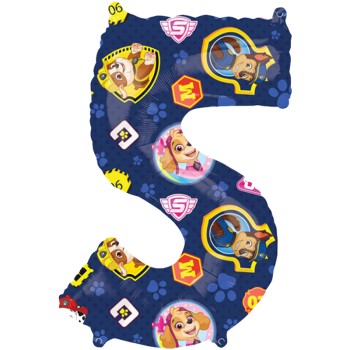 FOIL MID SIZE PAW PATROL ΝΟΥΜΕΡΟ 5