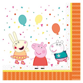 ΧΑΡΤΟΠΕΤΣΕΤΕΣ PEPPA ΤΟ ΓΟΥΡΟΥΝΑΚΙ CONFETTI ΜΠΑΛΟΝΙΑ 16Τ