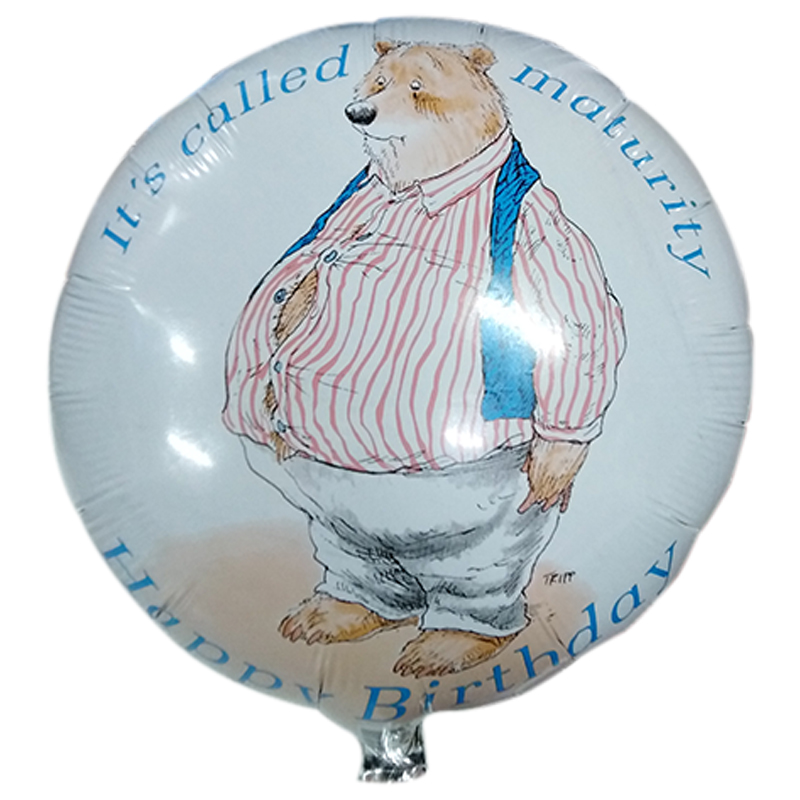 FOIL 18'' HAPPY BIRTHDAY ΑΡΚΟΥΔΟΣ MATURITY Προσφορά!