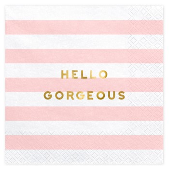 ΧΑΡΤΟΠΕΤΣΕΤΕΣ HELLO GORGEOUS 20ΤΜΧ