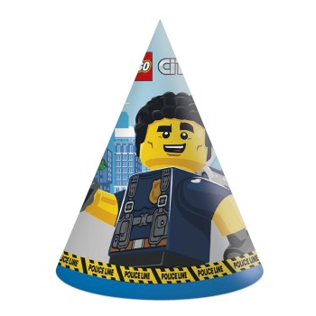 ΚΑΠΕΛΑ PARTY LEGO CITY 6ΤΜΧ