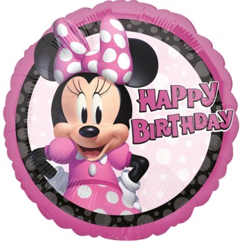 FOIL 17'' MINNIE MOUSE FOREVER HAPPY BIRTHDAY