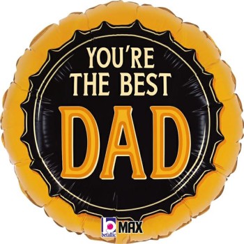  FOIL 18'' YOU'RE THE BEST DAD BEER