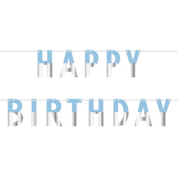 LETTER BANNER HAPPY BIRTHDAY ΣΙΕΛ ΑΣΗΜΙ