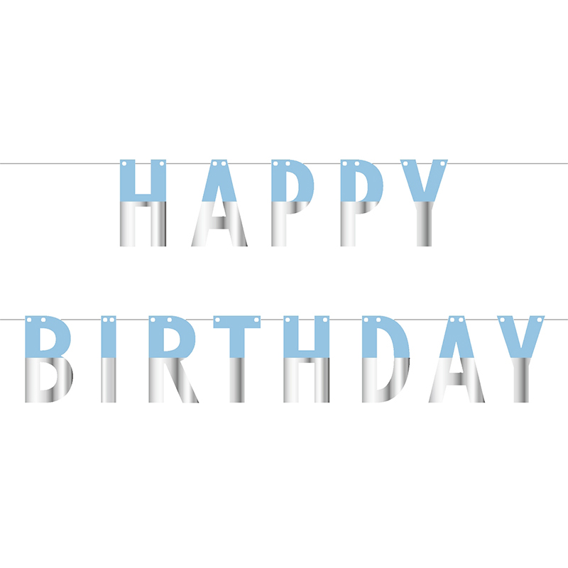 LETTER BANNER HAPPY BIRTHDAY ΣΙΕΛ ΑΣΗΜΙ
