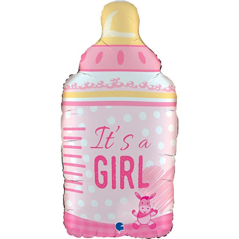 FOIL J/S ΜΠΙΜΠΕΡΟ ΡΟΖ IT'S A GIRL