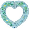 FOIL S/S FRAME HEART BABY BOY WELCOME BABY