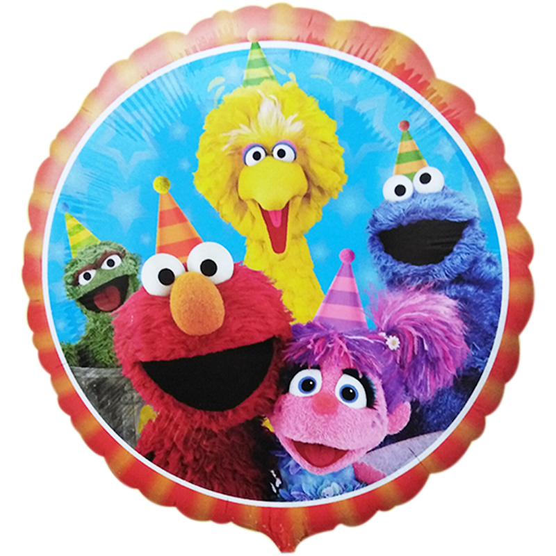 FOIL 17'' SESAME STREET