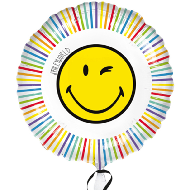  FOIL 17'' SMILEY ΠΟΛΥΧΡΩΜΕΣ ΡΙΓΕΣ