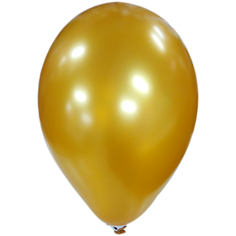 LATEX ΜΕΤΑΛΛΙΚΑ 13'' GOLDEN ROOT 100ΤΕΜ