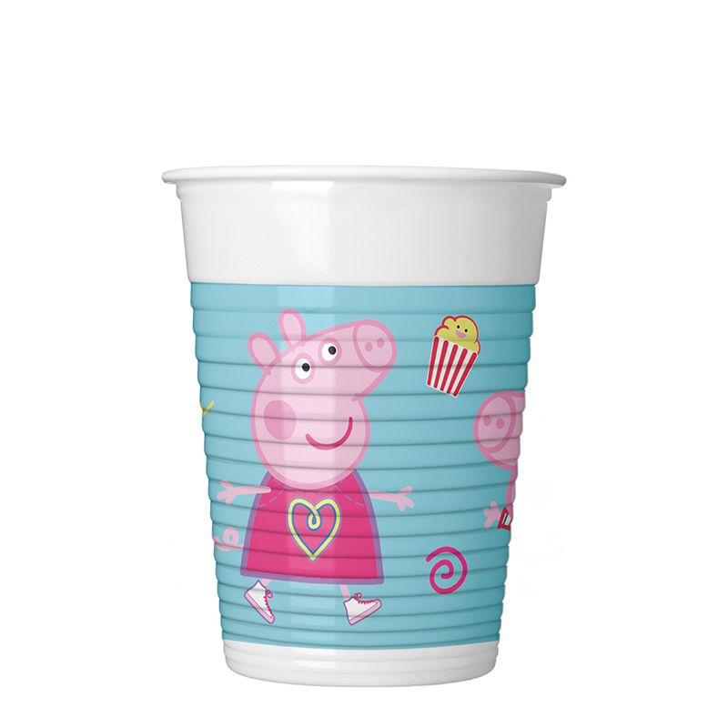 ΠΛΑΣΤΙΚΑ ΠΟΤΗΡΙΑ PEPPA ΤΟ ΓΟΥΡΟΥΝΑΚΙ MESSY PLAY 8ΤΜΧ