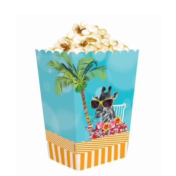 ΧΑΡΤΙΝΑ ΚΟΥΤΙΑ POP CORN HAWAII PARTY 4TMX