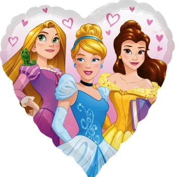 FOIL 17''DISNEY PRINCESS ΚΑΡΔΙΑ