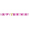 LETTER BANNER HAPPY 1st BIRTHDAY ΦΟΥΞΙΑ