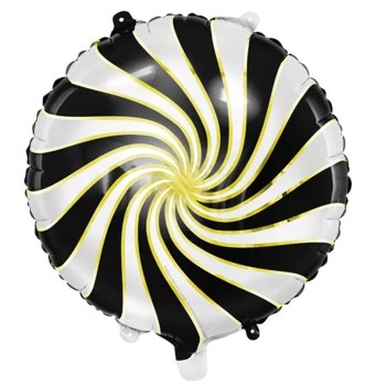 FOIL 18'' ΚΑΡΑΜΕΛΑ ΑΣΠΡΟ-ΜΑΥΡΟ-ΧΡΥΣΟ
