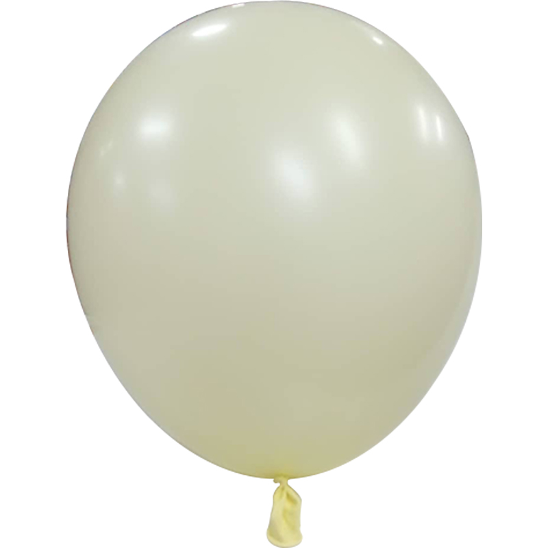 LATEX ΜΕΤΑΛΛΙΚΑ 13'' IVOIR 100ΤΕΜ
