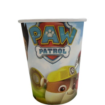 ΠΟΤΗΡΙΑ ΧΑΡΤΙΝΑ PAW PATROL 8ΤΜΧ