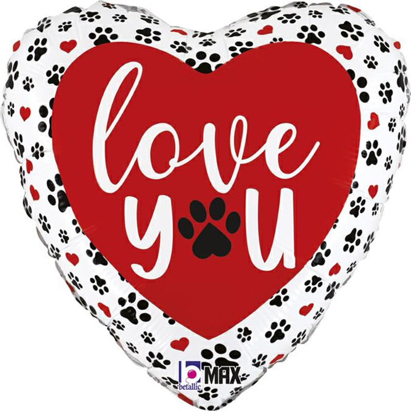 FOIL 18'' ΚΑΡΔΙΑ I LOVE YOU ΠΑΤΟΥΣΑΚΙΑ Προσφορά!