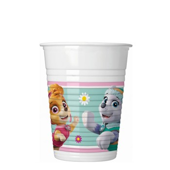 ΠΟΤΗΡΙΑ ΠΛΑΣΤΙΚΑ PAW PATROL SKYE AND EVEREST 8TMX