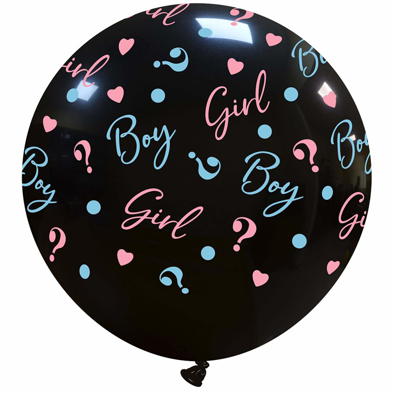 LATEX 36'' GENDER REVEAL BOY OR GIRL