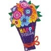 FOIL S/S HAPPY BIRTHDAY ΜΠΟΥΚΕΤΟ 