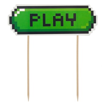 CAKE TOPPER ΤΟΥΡΤΑΣ GAME ON _ PLAY 1ΤΜΧ