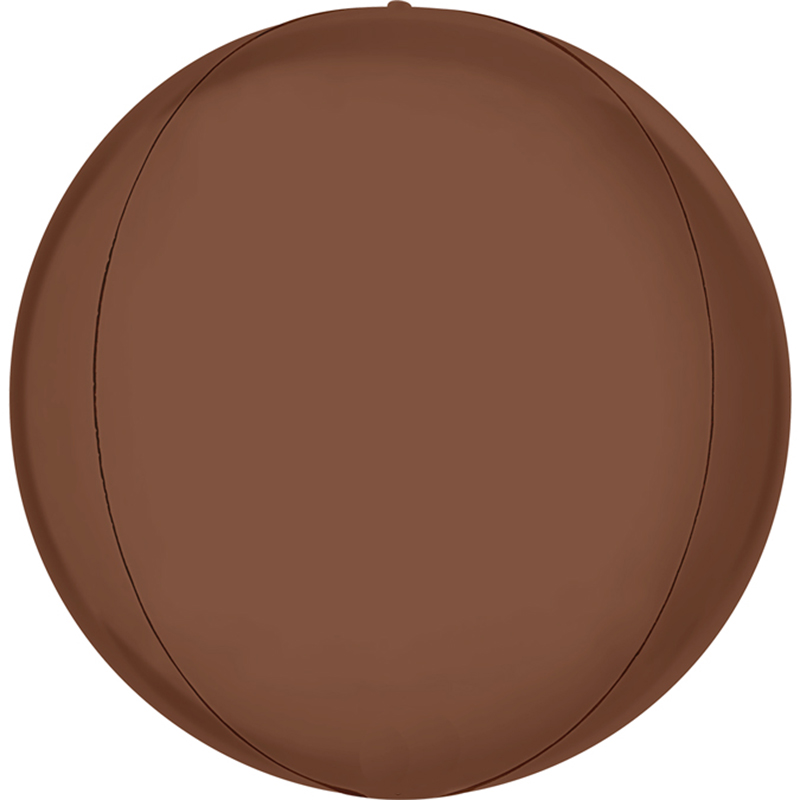  FOIL GLOBE 4D 15'' SATIN ΣΟΚΟΛΑΤΙ