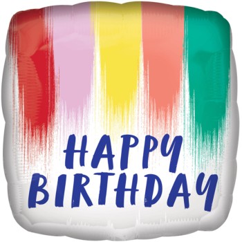 FOIL 18'' ΤΕΤΡΑΓΩΝΟ ΜΠΟΓΙΕΣ BIRTHDAY